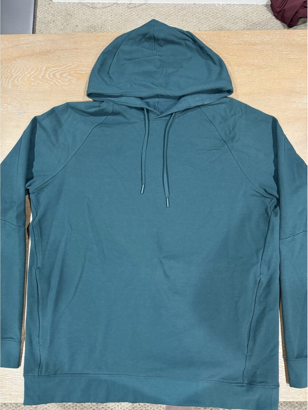 Lululemon City Sweat Pullover Hoodie SIZE XL Storm Teal?